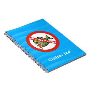 Kein Bully Zone Notebook Notizblock