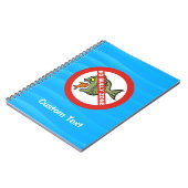 Kein Bully Zone Notebook Notizblock (Linke Seite)