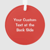 Kein Bully Zone Ornament (Rückseite)