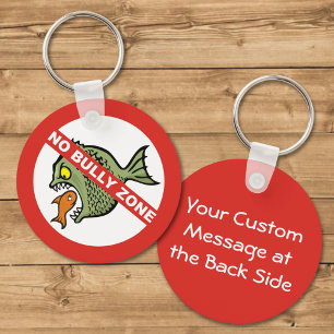 Kein Bully Zone Schlüsselanhänger