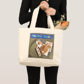 Kein Bun allein Jumbo Tasche (Vorderseite (Produkt))