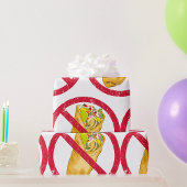 Kein Burritos-Verbot Geschenkpapier