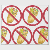 Kein Burritos-Verbot Geschenkpapier (Flach)