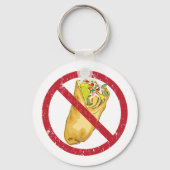 Kein Burritos-Verbot Schlüsselanhänger (Vorderseite)