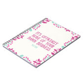 Kein Business-Notebook Notizblock (Linke Seite)