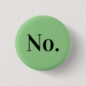 KEIN Button (Vorderseite)