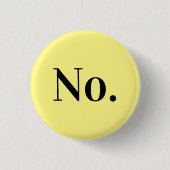 KEIN Button (Vorderseite)