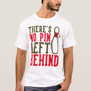 Kein Button Links hinter Fun Bowling T - Shirt