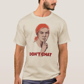 Kein Chat T-Shirt (Vorderseite)