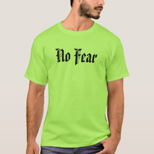 Kein christlicher T - Shirt der Furcht