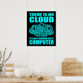 Kein Cloud Computer IT Tech Software Programmer Ge Poster (Küche)