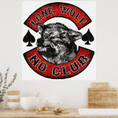 Kein Clubfahrer Poster (Küche)