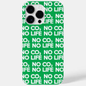KEIN CO2 KEIN LEBEN Case-Mate iPhone HÜLLE (Rückseite)