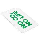 KEIN CO2 KEIN LEBEN MAGNET (Rechte Seite)