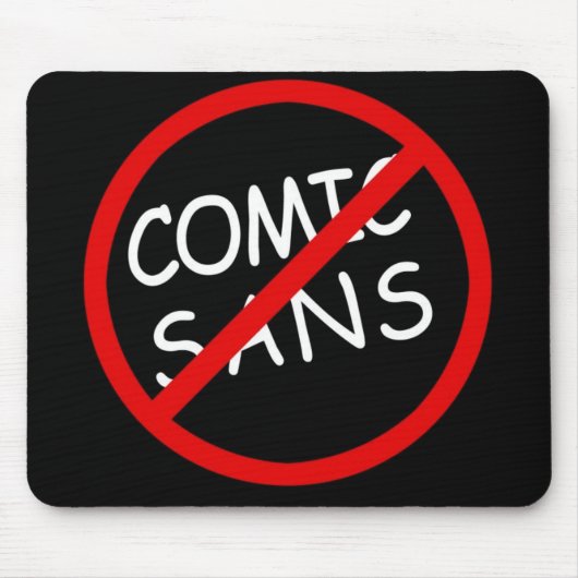 Kein Comic ohne Mausunterlage Mousepad (Vorne)