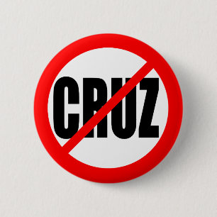 "KEIN CRUZ" 2,25 Zoll Button