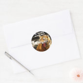 Kein Cussing_Sticker Runder Aufkleber (Umschlag)