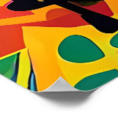 Kein Dampf für Cyborg Willie Ken Gage Art Poster (Ecke)