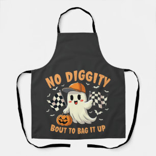 Kein Diggy Bout zum Bag It Up Halloween Ghost Schürze