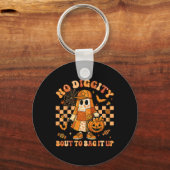 Kein Digity-Bout, um das Ghost-Pumpkin-Patchwork z Schlüsselanhänger (Vorderseite)