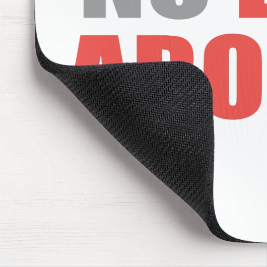 Kein Doot Aboot es Mousepad (Ecke)