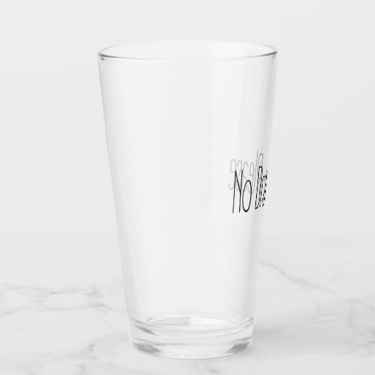 Kein Drama bitte Glas (Rechts)