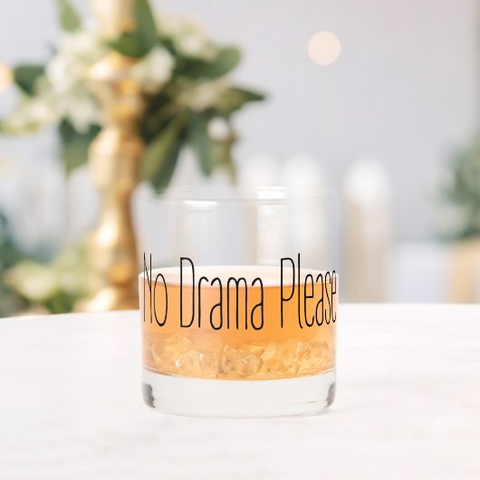 Kein Drama bitte Whiskyglas (Insitu (Hochzeit))