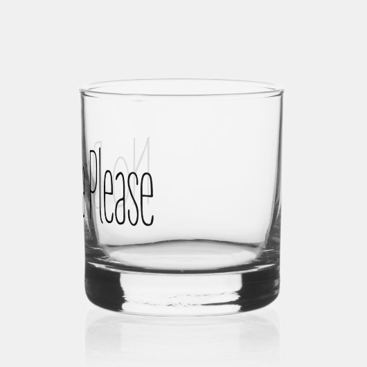 Kein Drama bitte Whiskyglas (Links)