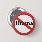 Kein Drama erlaubt! Button (Vorne & Hinten)