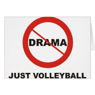 Kein Drama-gerade Volleyball
