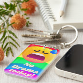 kein Drama heute Schlüsselanhänger (Vorderseite rechts)