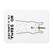 Kein Drama, ich bin ein Llamakorn Magnet (Horizontal)