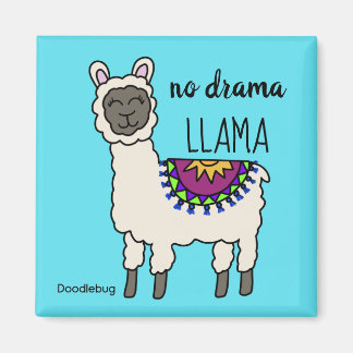 Kein Drama-Lama Magnet