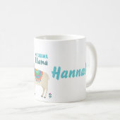 Kein Drama-Lama Personnalised Kaffeetasse (VorderseiteRechts)