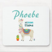 Kein Drama-Lama Personnalised Mousepad (Vorne)