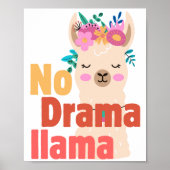 kein Drama-Lama-Poster Poster (Vorne)