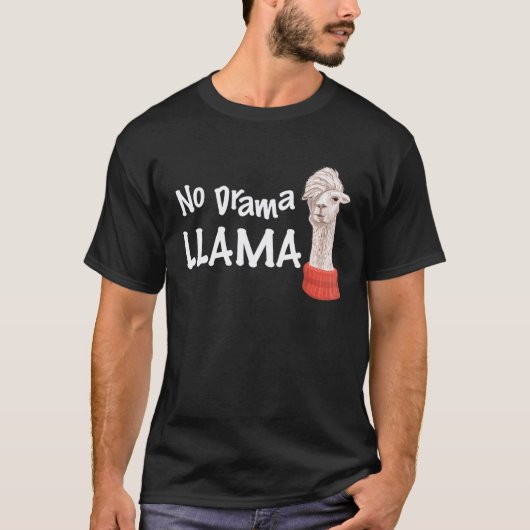 Kein Drama Lama T-Shirt (Vorderseite)