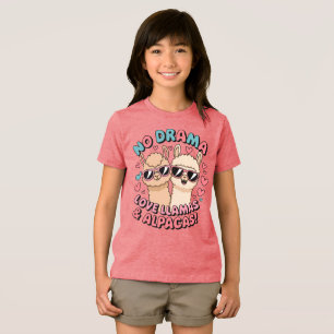 Kein Drama, Liebe Lamas & Alpakas! Tri-Blend Shirt