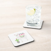 Kein Drama Llama Getränkeuntersetzer (Rechte Seite)