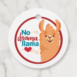 Kein Drama Llama (Warm) Geschenkanhänger