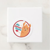 Kein Drama Llama (Warm) Geschenkanhänger (Beispiel)