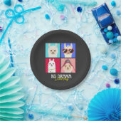 Kein Drama Llamas Pappteller (Party)