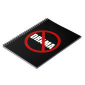 Kein Drama Notizblock (Linke Seite)