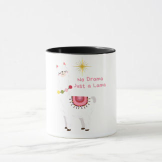 kein Drama, nur ein Lama Tasse
