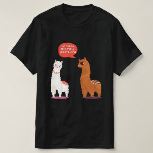 Kein Drama schöner Llama lustiger Alpaca T - Shirt