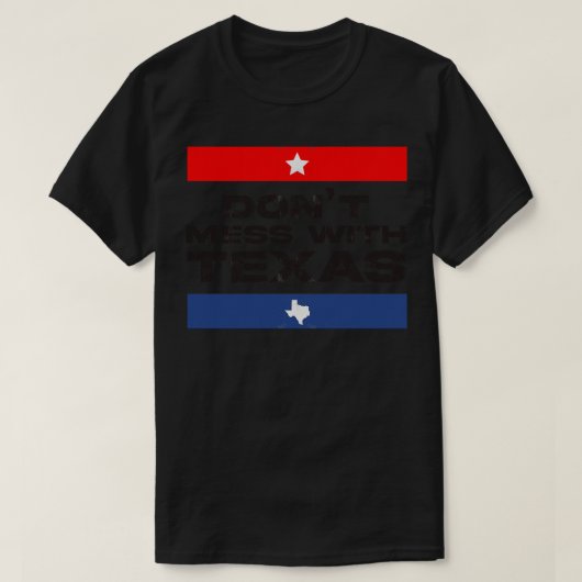 Kein Durcheinander mit Texas TShirt 1 (Design vorne)