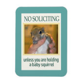 Kein Eichhörnchen Magnet (Vertikal)