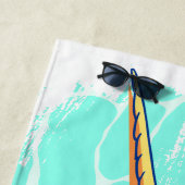 Kein Einhorn, Narwal Strandtuch (Beispiel)