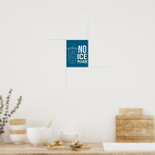 Kein Eis bitte Poster (Küche)