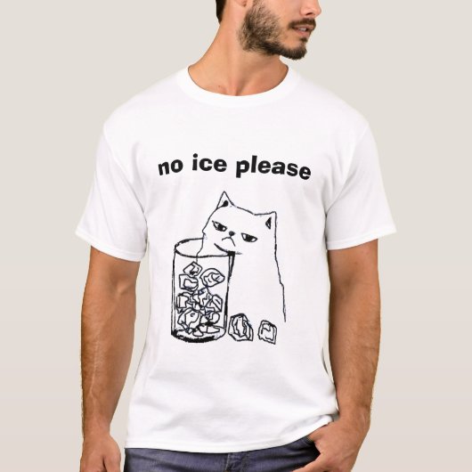 kein Eis bitte T-Shirt (Vorderseite)